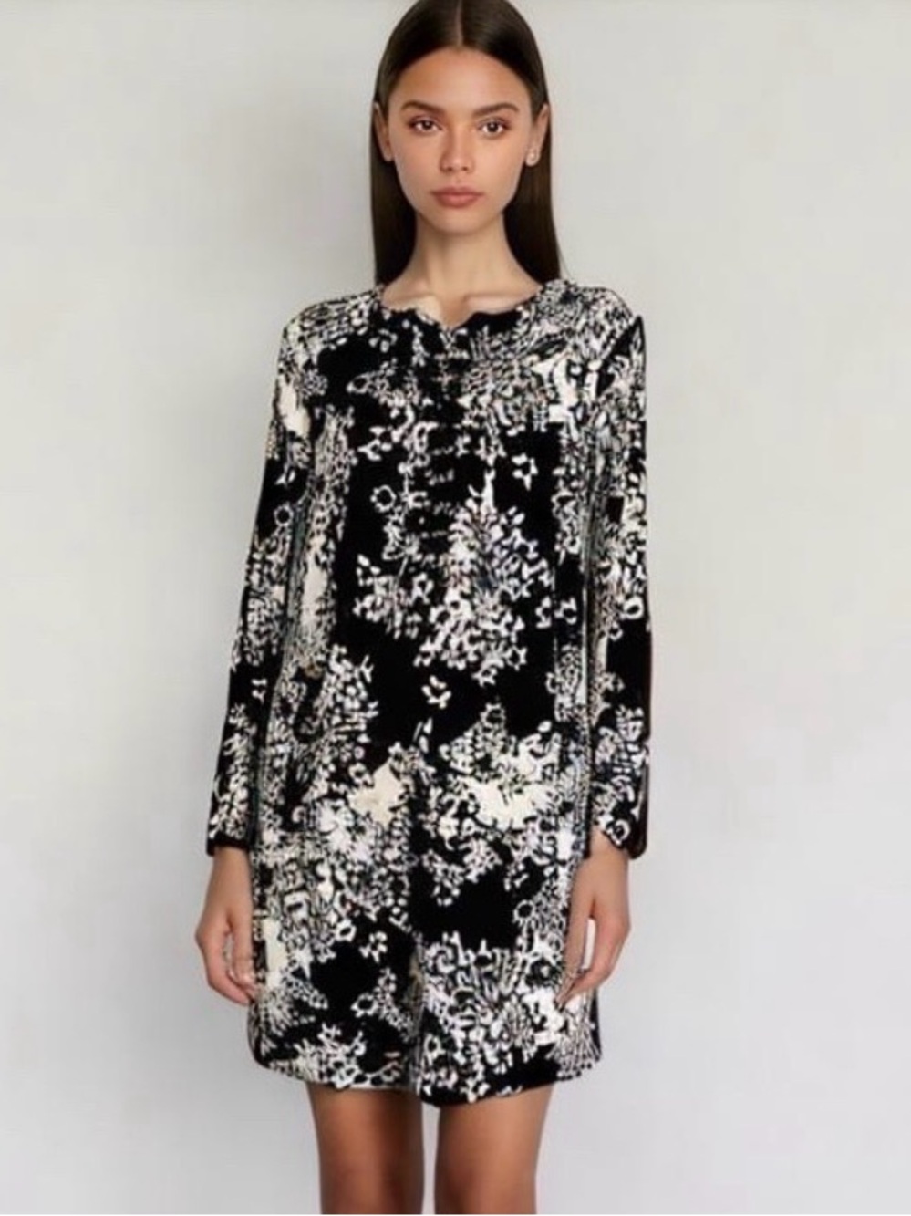 Diane Von Furstenberg 100% Silk Nana Star Meadow Midi Dress Women’s Size 2 DVF